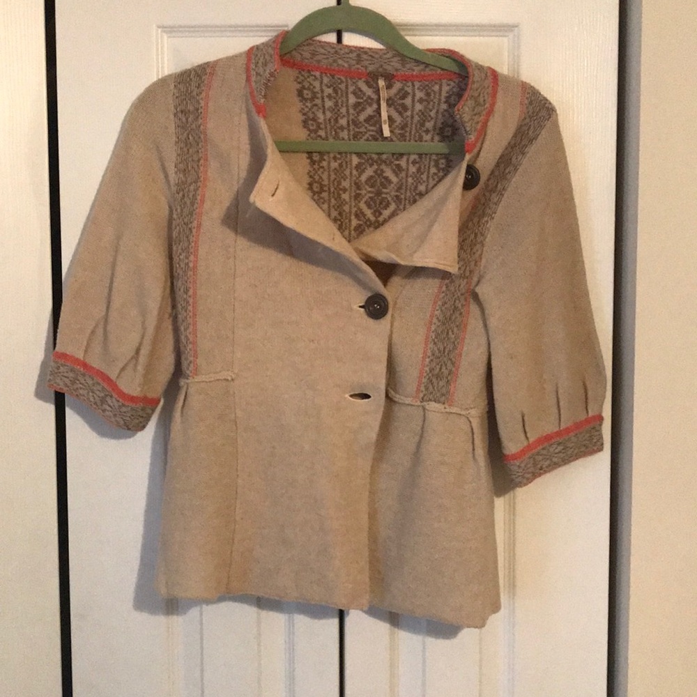 FreePeople Button Up Sweater